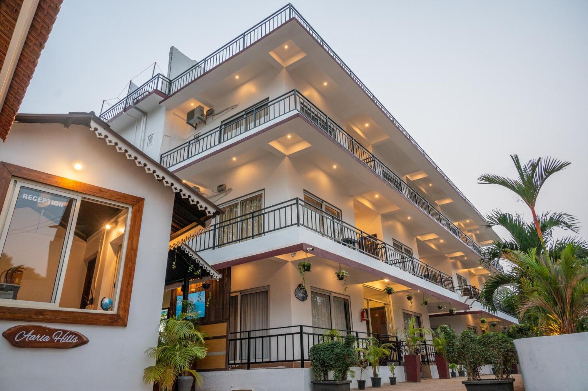 Aaria Hills Hotel Arambol Exterior photo